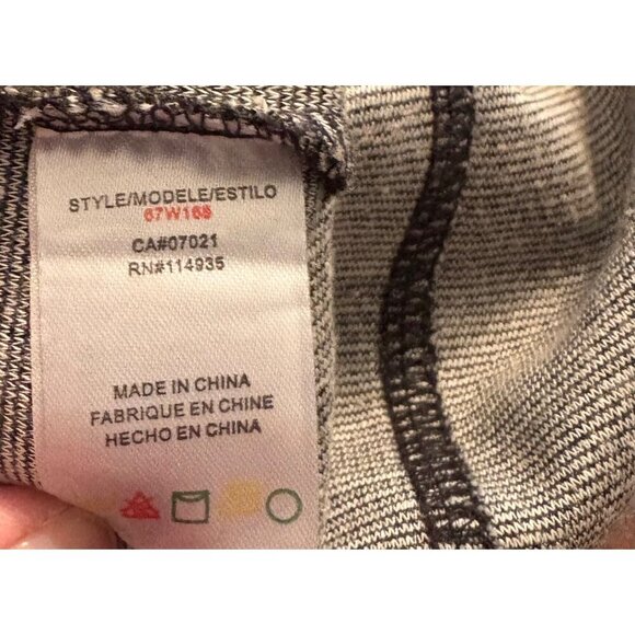 Stitch Fix RD Style Leya Short Sleeve Gray Chevron Pattern Fit & Flare Dress M - Picture 11 of 13